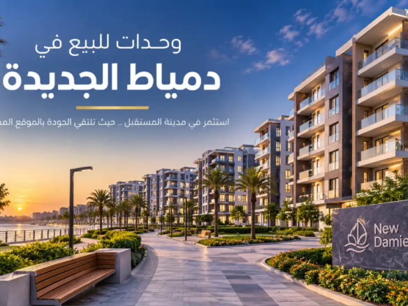 وحدات للبيع في دمياط الجديدة 2026