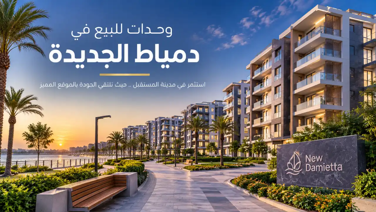 وحدات للبيع في دمياط الجديدة 2026